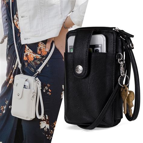 rfid blocking crossbody wallet for cell phone passport credit cards|promotional rfid blocking wallet.